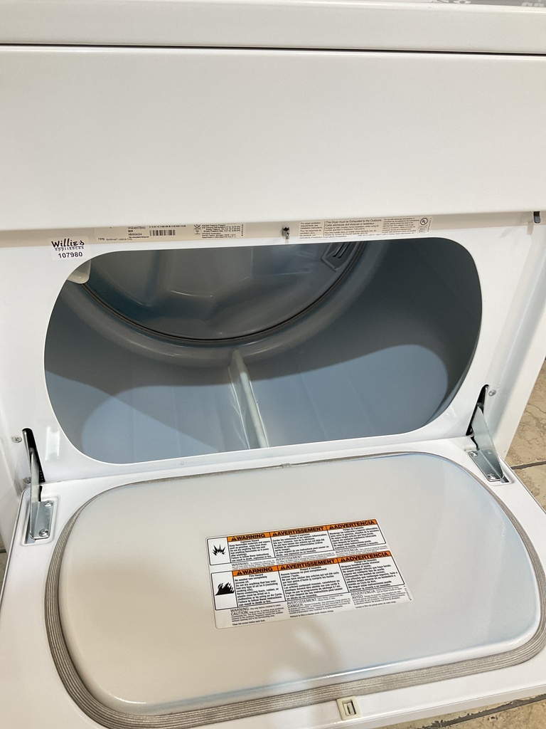 Whirlpool Natural Gas Dryer 29inches (white)