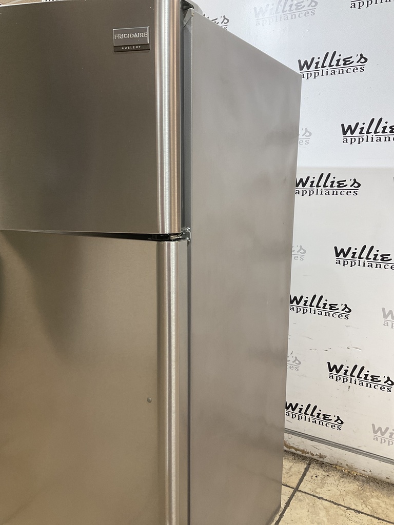 Frigidaire Refrigerator Top and Bottom 30x66 (Stainless Steel) 
