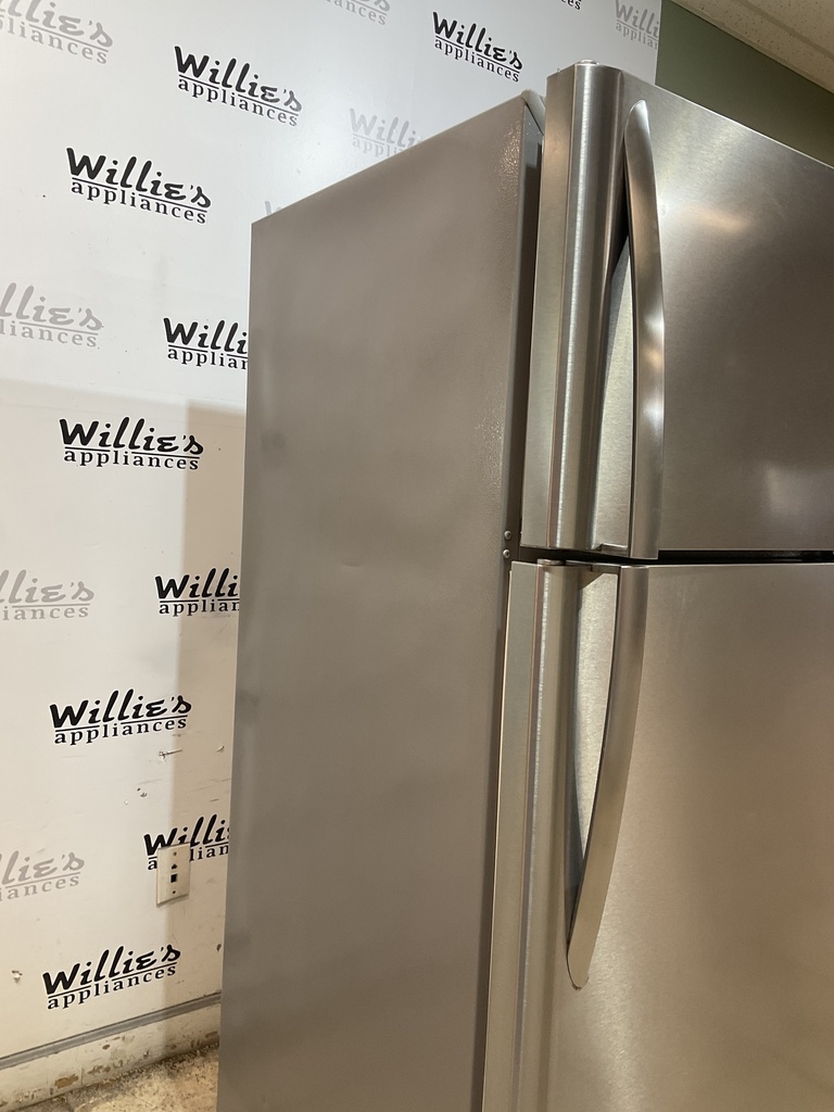 Frigidaire Refrigerator Top and Bottom 30x66 (Stainless Steel) 