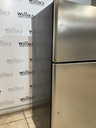 Ge Refrigerator Top and Bottom 30x66 1/2” (Stainless Steel) 