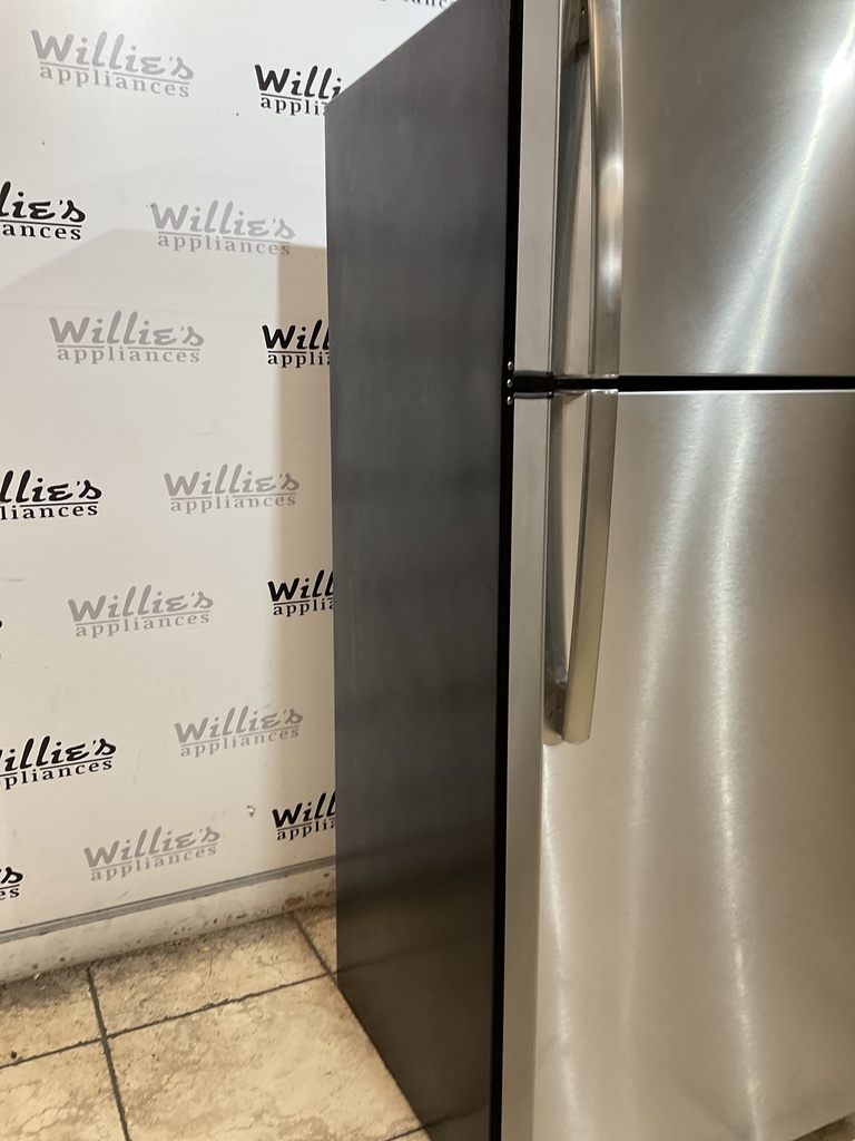 Ge Refrigerator Top and Bottom 28x67 (Stainless Steel) 