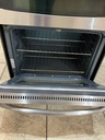 Ge Electric Stove Double Oven 220volts (40/50 AMP) 30inches {4 prong} (stainless steel) 