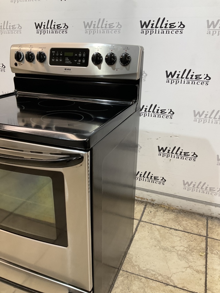 Kenmore Electric Stove 220volts (40/50 AMP) 30inches {no cord} (Stainless steel) 