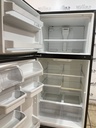 Whirlpool Refrigerator Top and Bottom 30x66 (Black) 