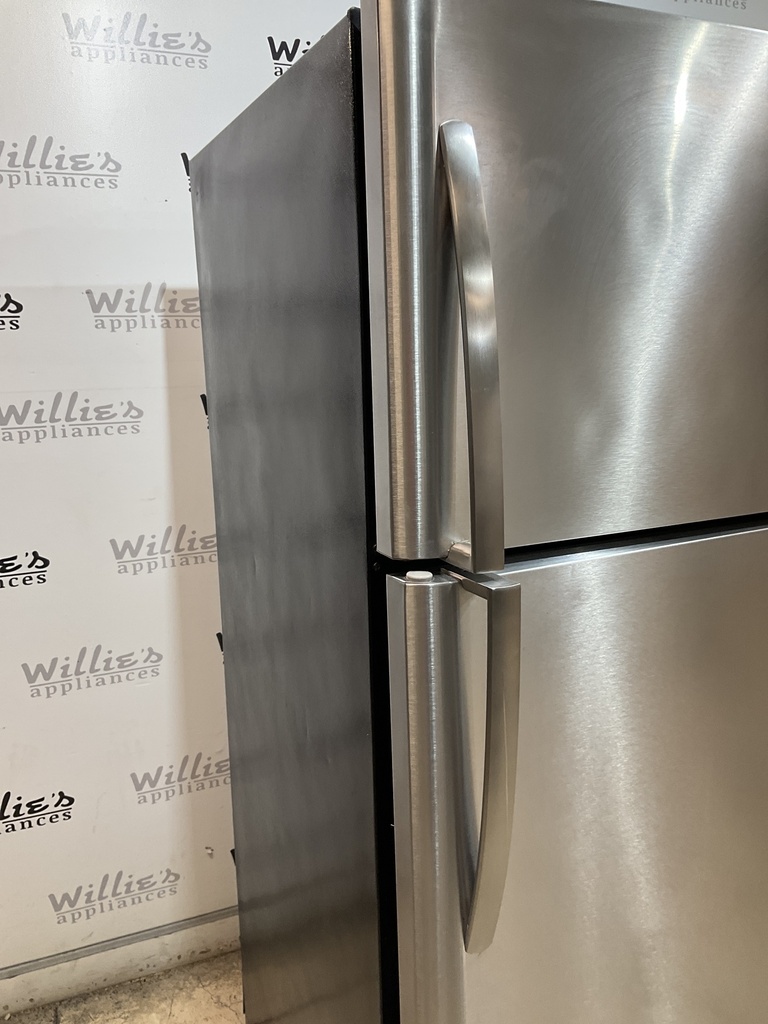 Frigidaire Refrigerator Top and Bottom 30x68 1/2” (Stainless Steel) 