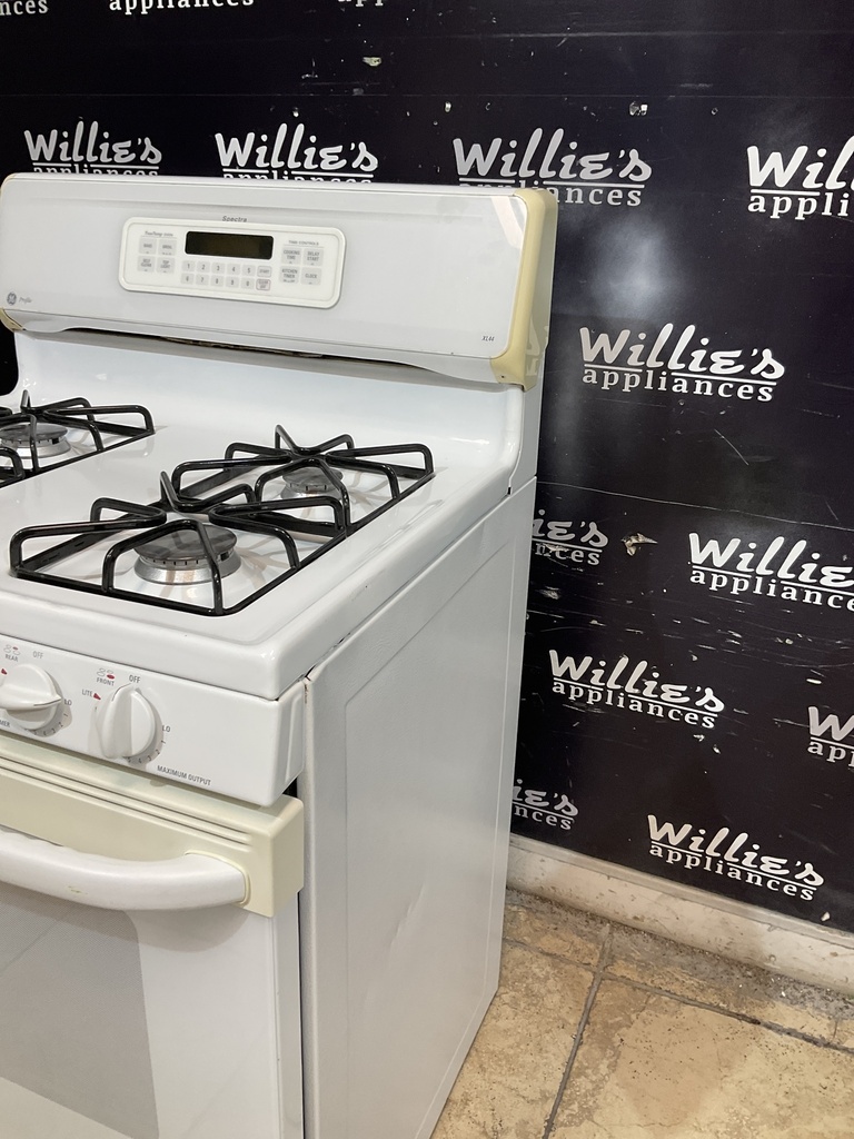 Ge Natural Gas Stove 30inches (White)