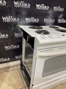 Ge Electric Stove 220volts (40/50 AMP) 30inches {4 prong} (white) 