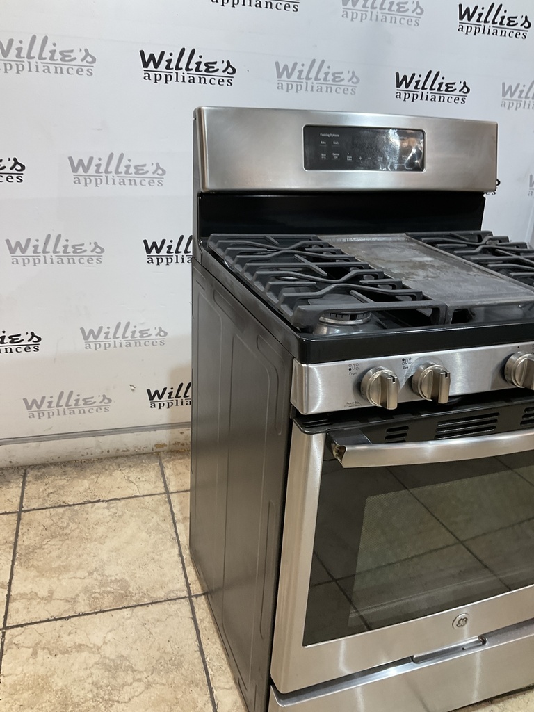 Ge Natural Gas Stove 30inches (Stainless Steel) 