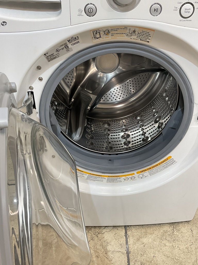 Lg Washer Front-Load 27inches (White) 