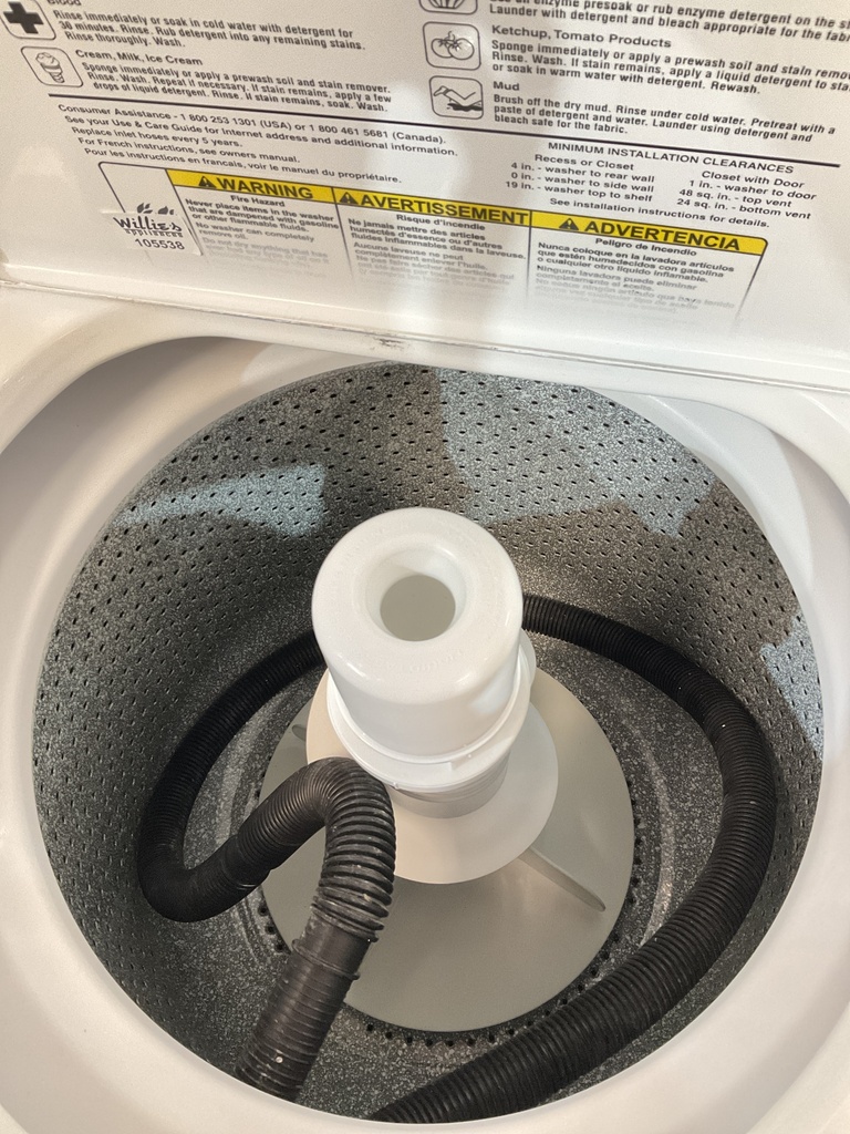 Whirlpool Washer Top-load 27inches (White) 