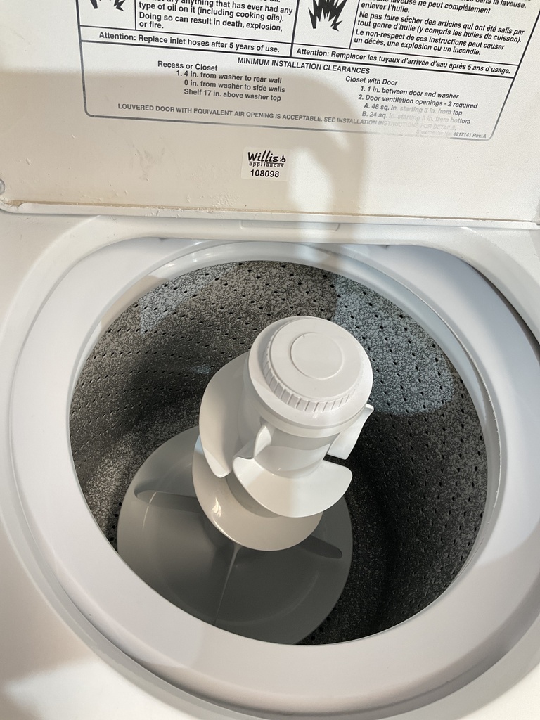 Whirlpool Washer Top-load 27inches (White) 