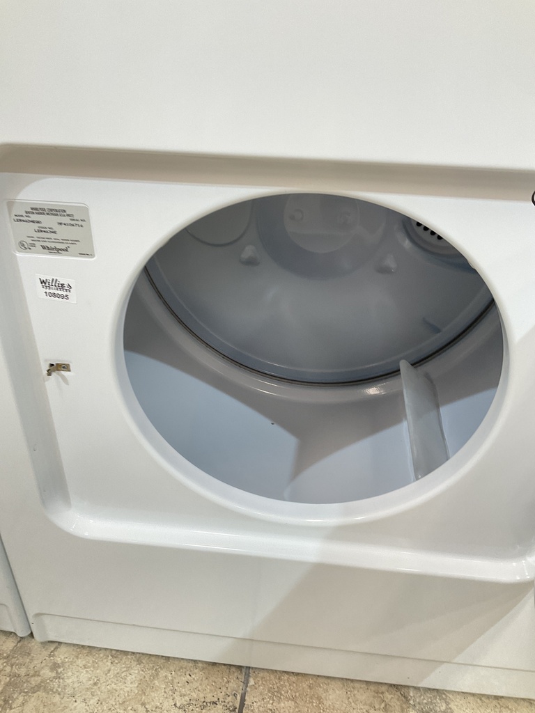 Whirlpool Electric Set Washer/Dryer 220volts (30 AMP) 27/29inches {4 prong} (White) 