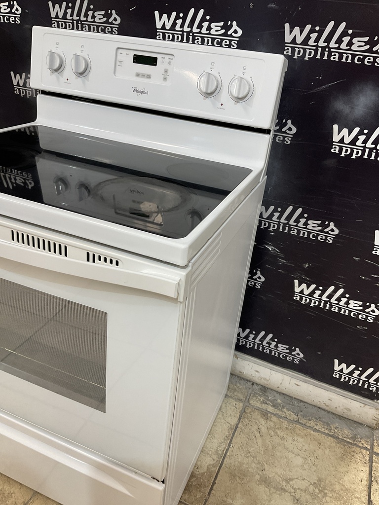 Whirlpool Electric Stove 220volts (40/50 AMP) 30inches {no cord} (White) 