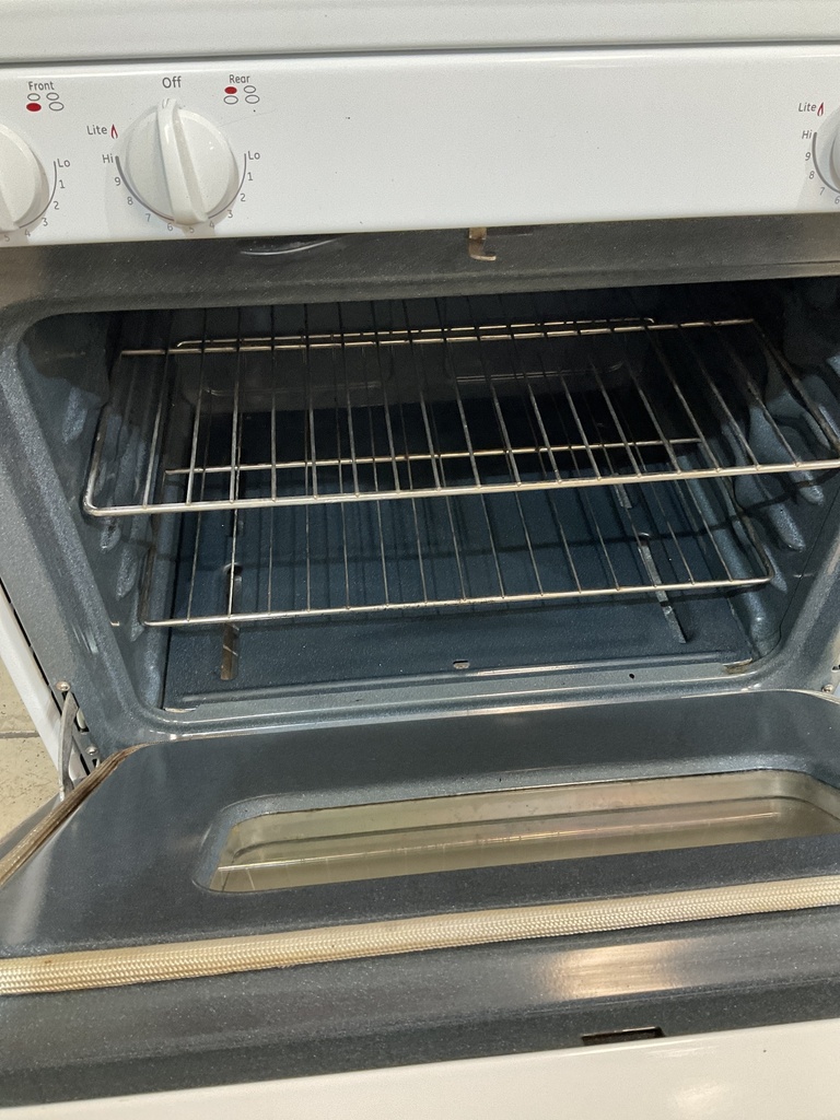 Ge Natural Gas Stove 30inches (White) 