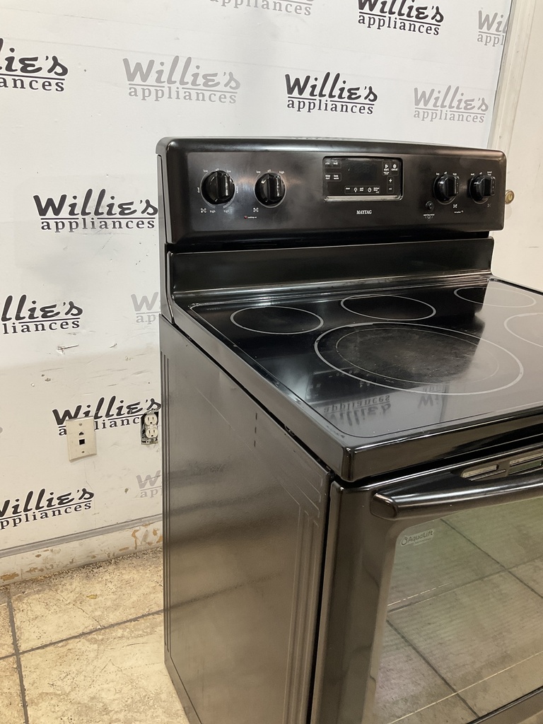 Maytag Electric Stove 220volts (40/50 AMP) 30inches {no cord} (Black) 