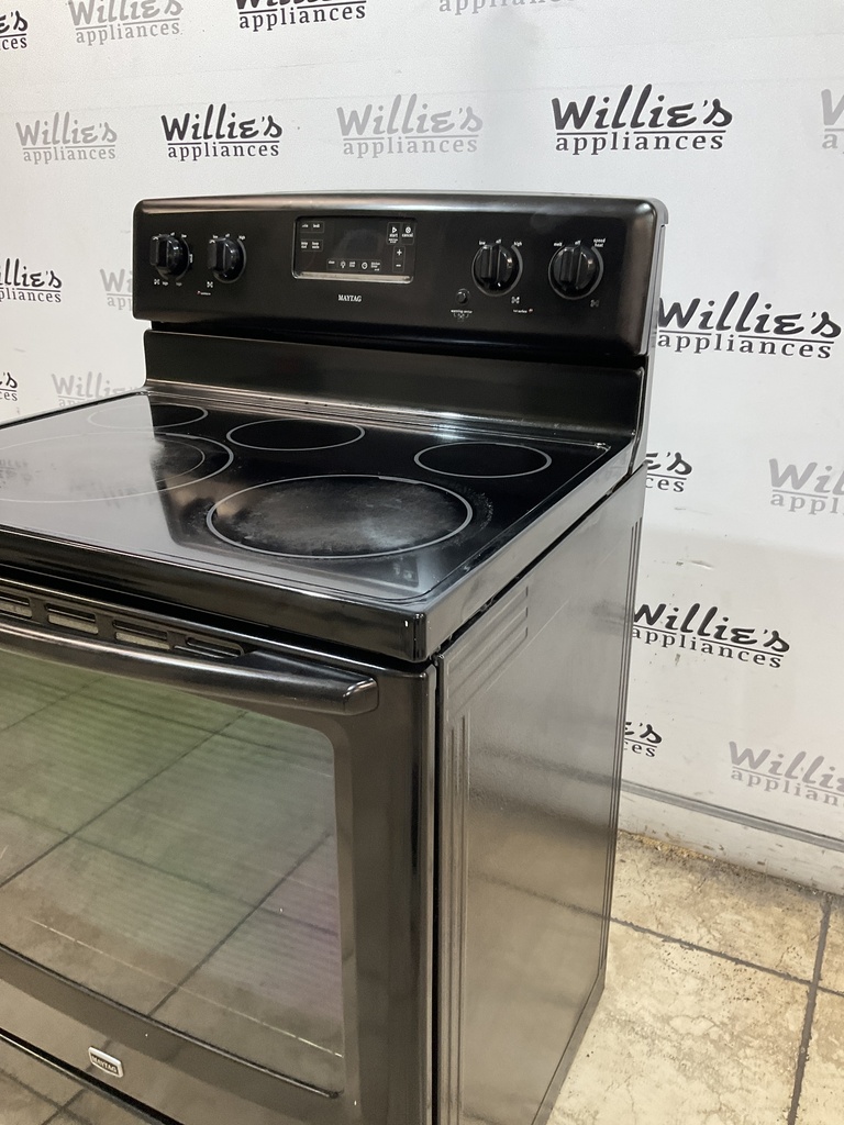 Maytag Electric Stove 220volts (40/50 AMP) 30inches {no cord} (Black) 