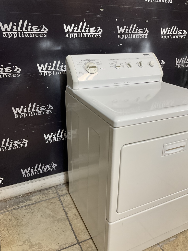 Kenmore Electric Dryer 220volts (30 AMP) 27inches {3 prong} (White) 
