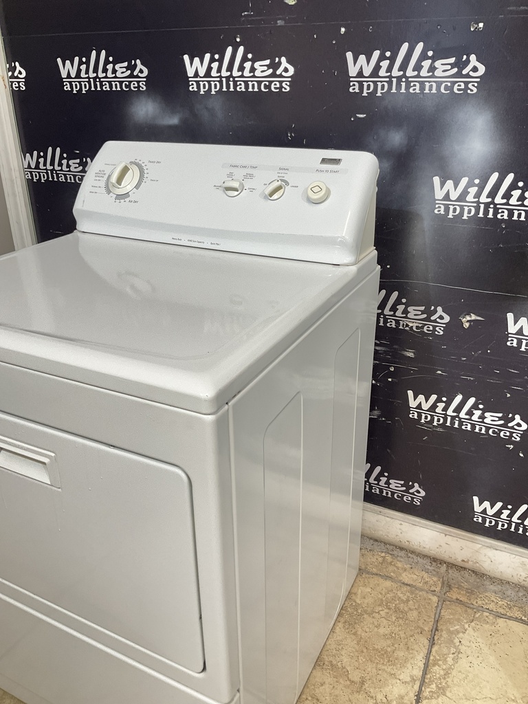 Kenmore Electric Dryer 220volts (30 AMP) 29inches {3prong} (White) 