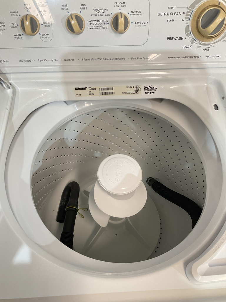 Kenmore Washer Top-load 27inches (White) 