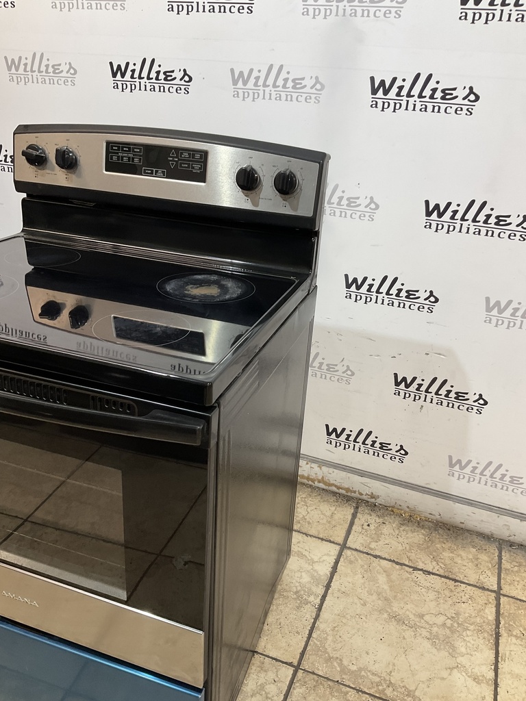 Amana Electric Stove 220volts (40/50 AMP) 30inches {3 prong} (Stainless steel) 