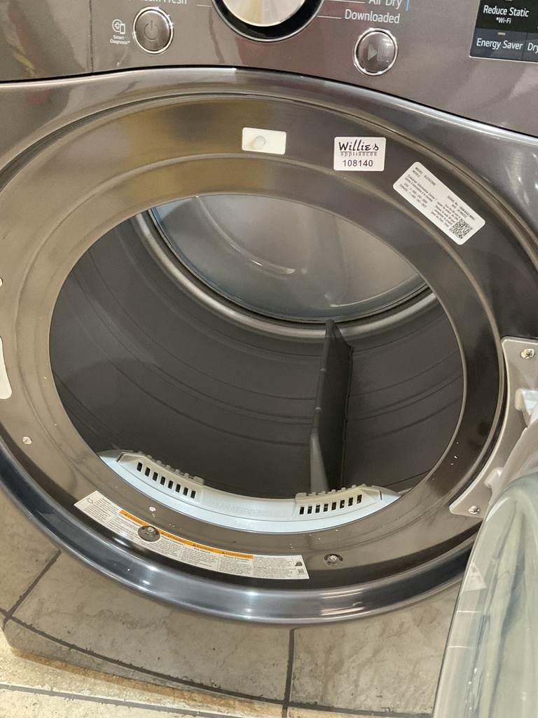 Lg Electric Dryer 220volts (30 AMP) 27inches {4 prong} (Dark Grey)