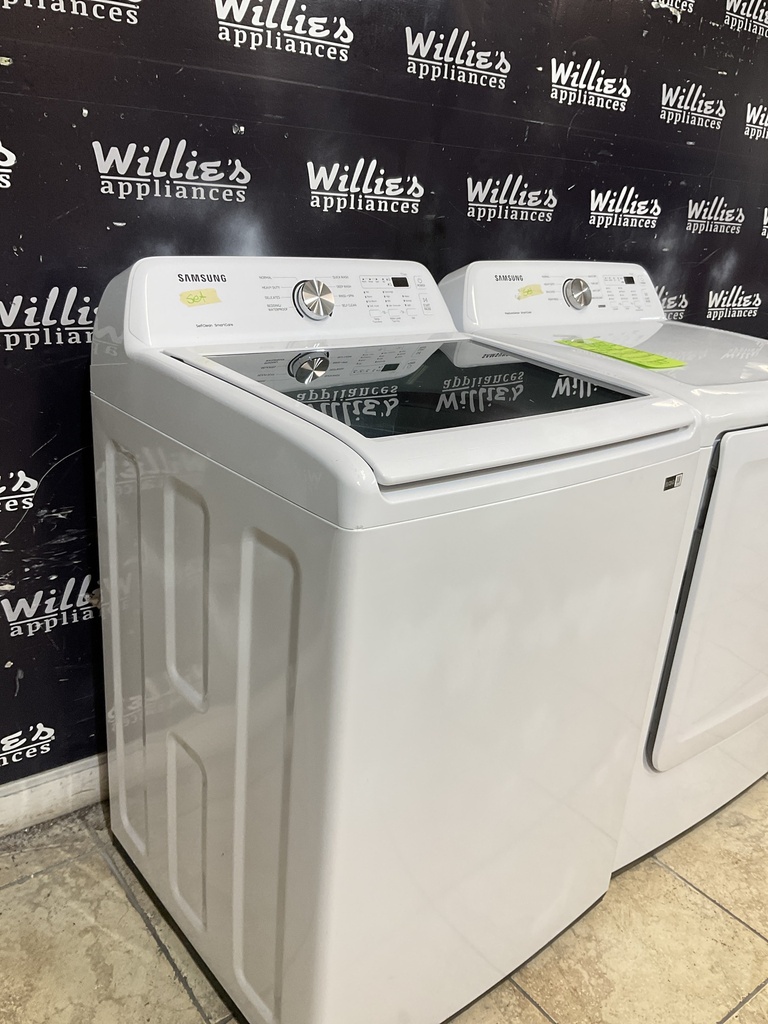 Lg Electric Set Washer/Dryer 220volts (30 AMP) 27/27inches {no cord} (White) 