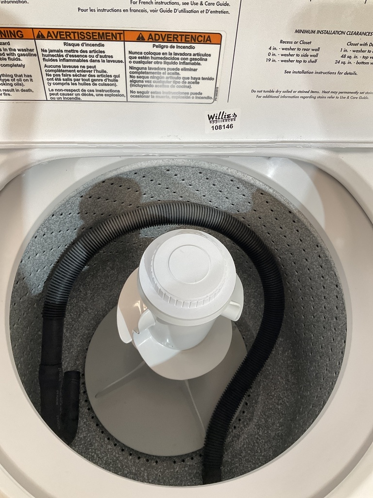 Whirlpool Washer Top-load 27inches (White) 