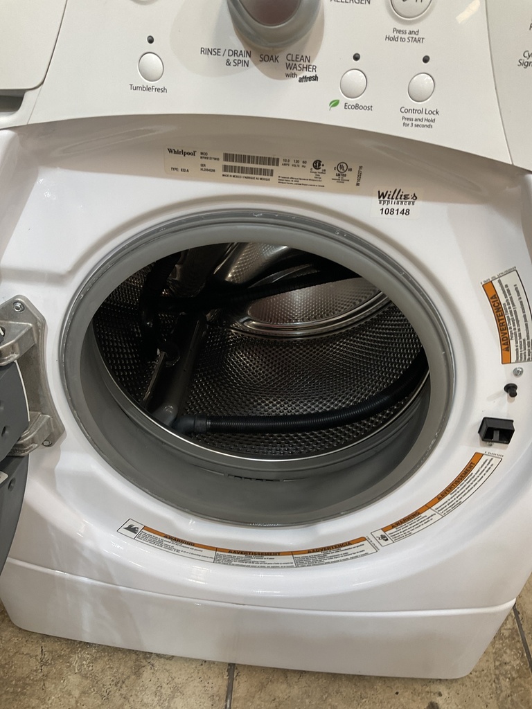 Whirlpool Washer Front-load 27inches (White) 