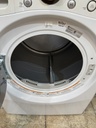Lg Electric Dryer 220volts (30 AMP) 27inches {no cord} (White)
