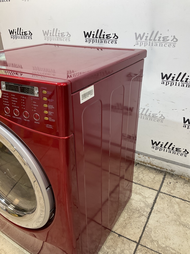 Lg Natural Gas Dryer 27inches (red) 