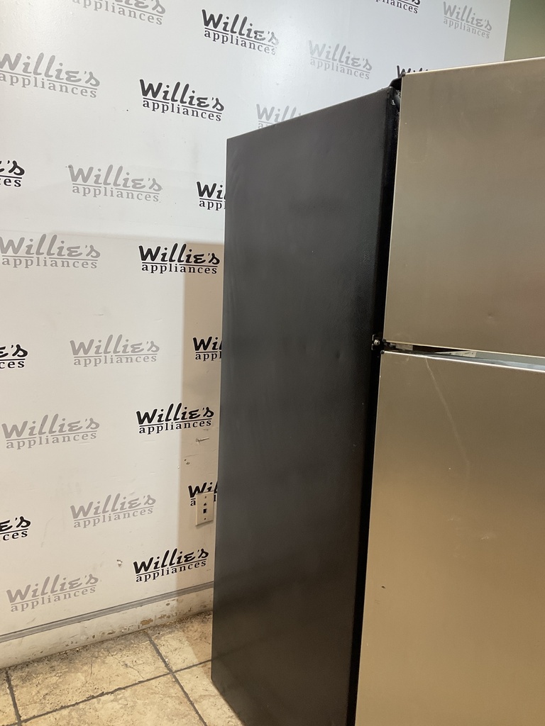 Ge Refrigerator Top and Bottom 28x64 1/2” (Stainless Steel) 
