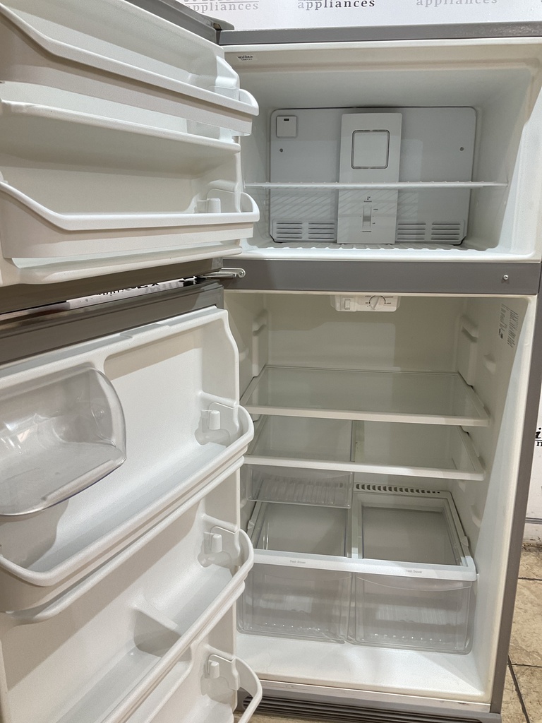 Frigidaire Refrigerator Top and Bottom 30x66 (Stainless Steel) 