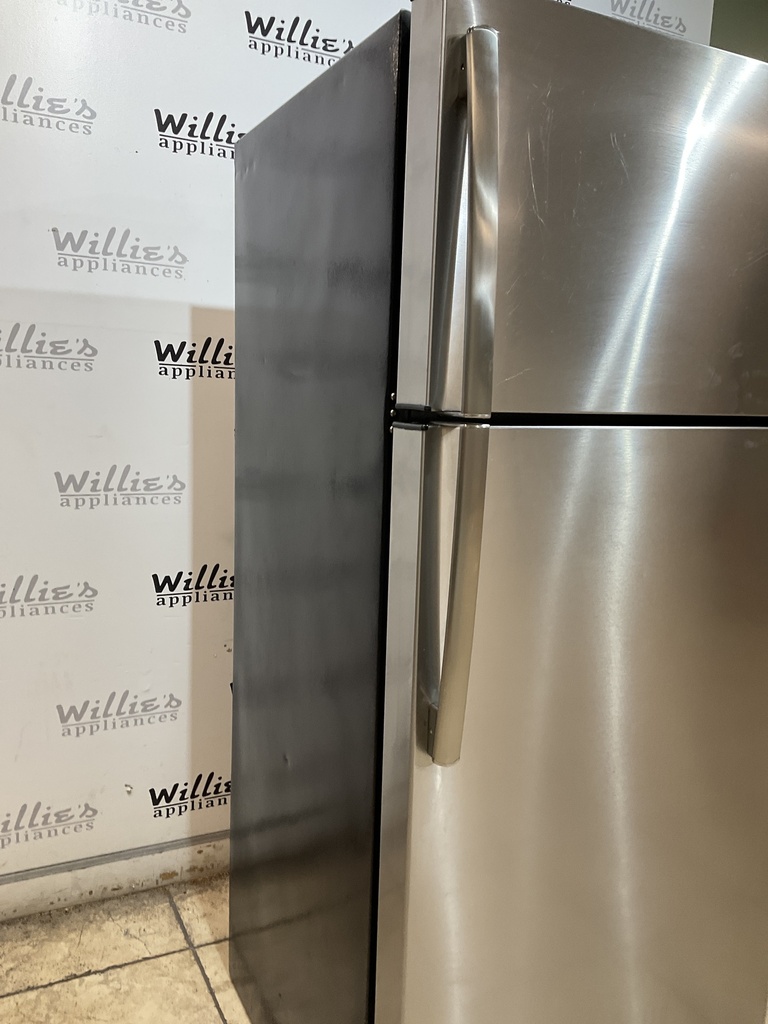 Ge Refrigerator Top and Bottom 28x67 (Stainless Steel) 