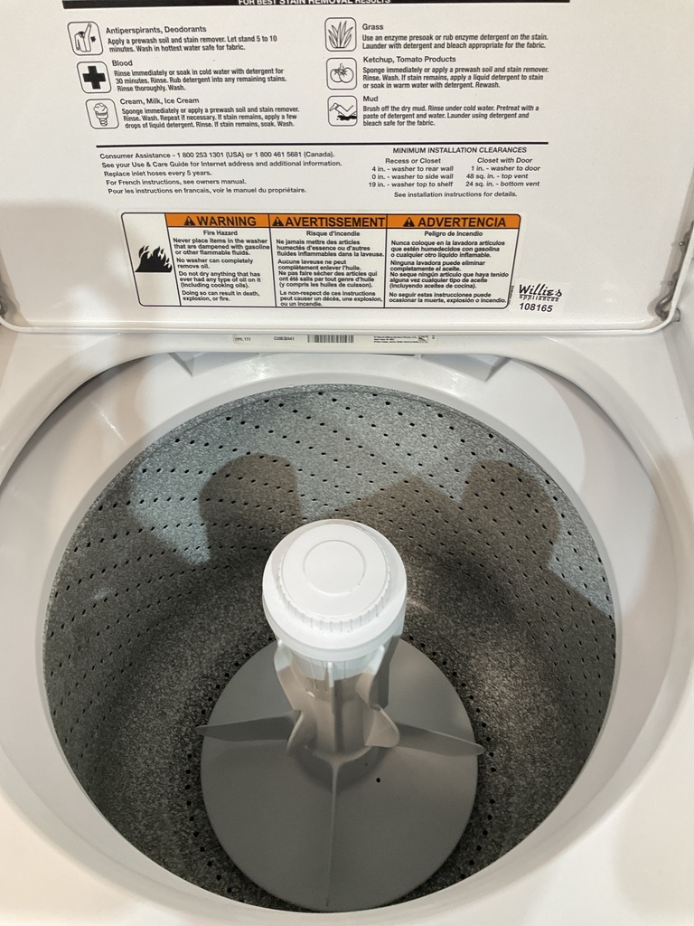 Whirlpool Washer Top-load 27inches (White) 
