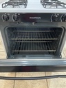 Ge Natural Gas Stove 30inches (Black/White) 