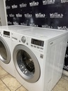 Lg Electric Set Washer/Dryer Front-load 220volts (30 AMP) 27/27inches {} (White)