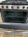 Ge Natural Gas Stove Double Oven 30inches (Stainless Steel) 