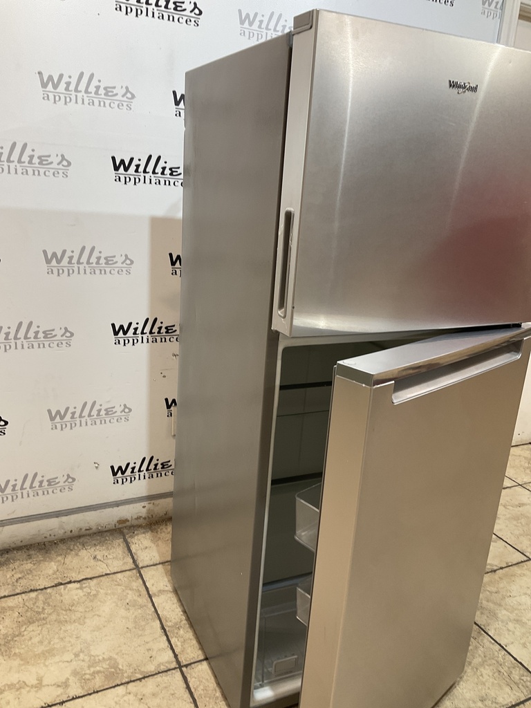 Whirlpool Refrigerator Top and Bottom 24x61 (Stainless Steel) 
