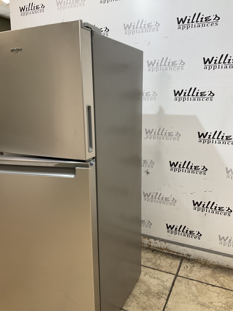 Whirlpool Refrigerator Top and Bottom 24x61 (Stainless Steel) 