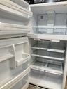 Ge Refrigerator Top and Bottom 33x67 (white) 