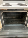 Whirlpool Electric Stove 220volts (40/50 AMP) 30inches {no cord} (White/Black) 