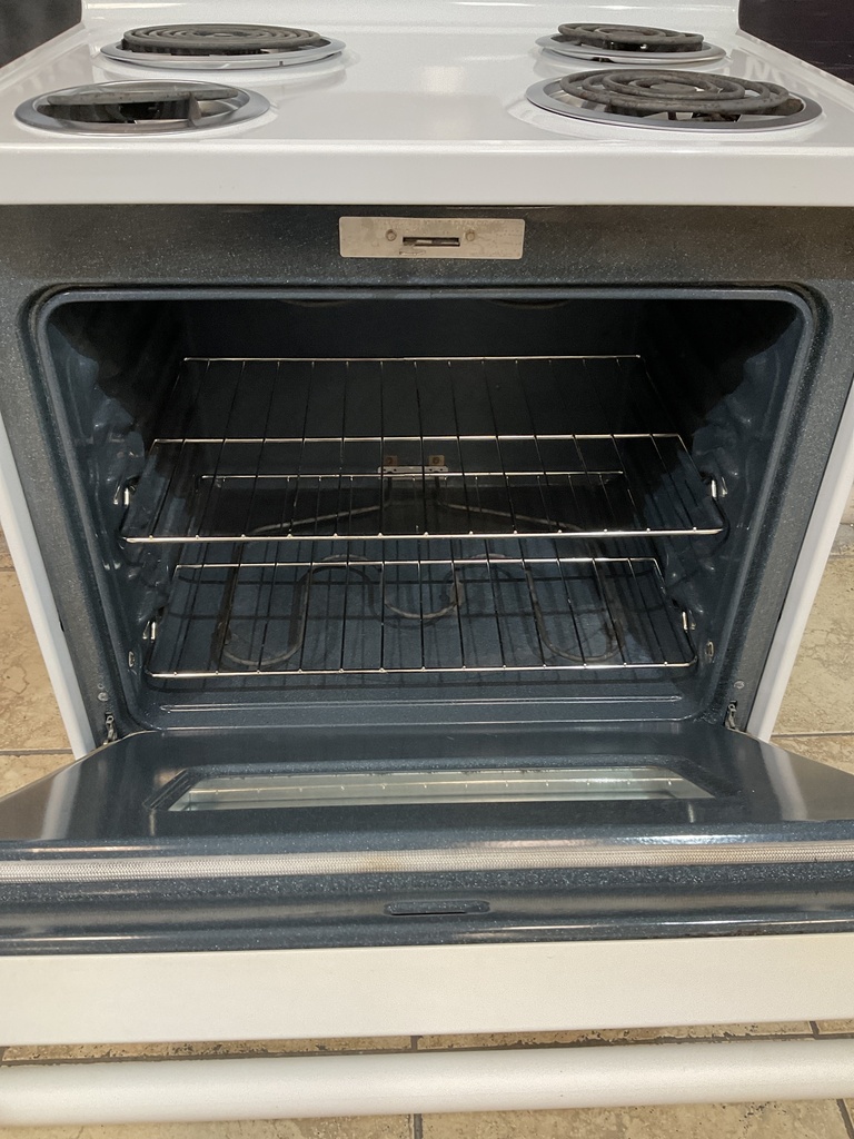 Ge Electric Stove 220volts (40/50 AMP) 30inches {4 prong} (White) 