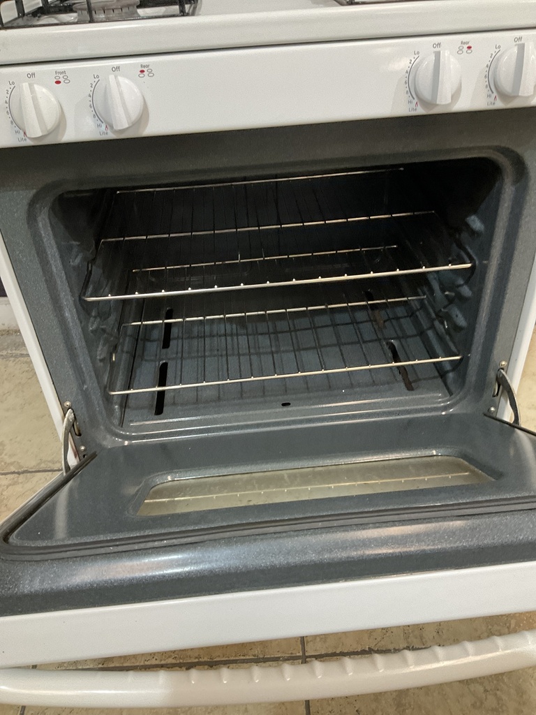 Ge Natural Gas Stove 30inches (white) 