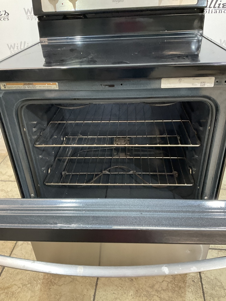Whirlpool Electric Stove 30inches {4 prong} (Stainless Steel) 