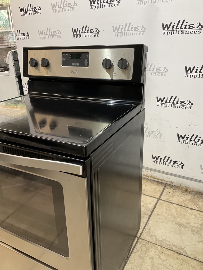 Whirlpool Electric Stove 30inches {4 prong} (Stainless Steel) 