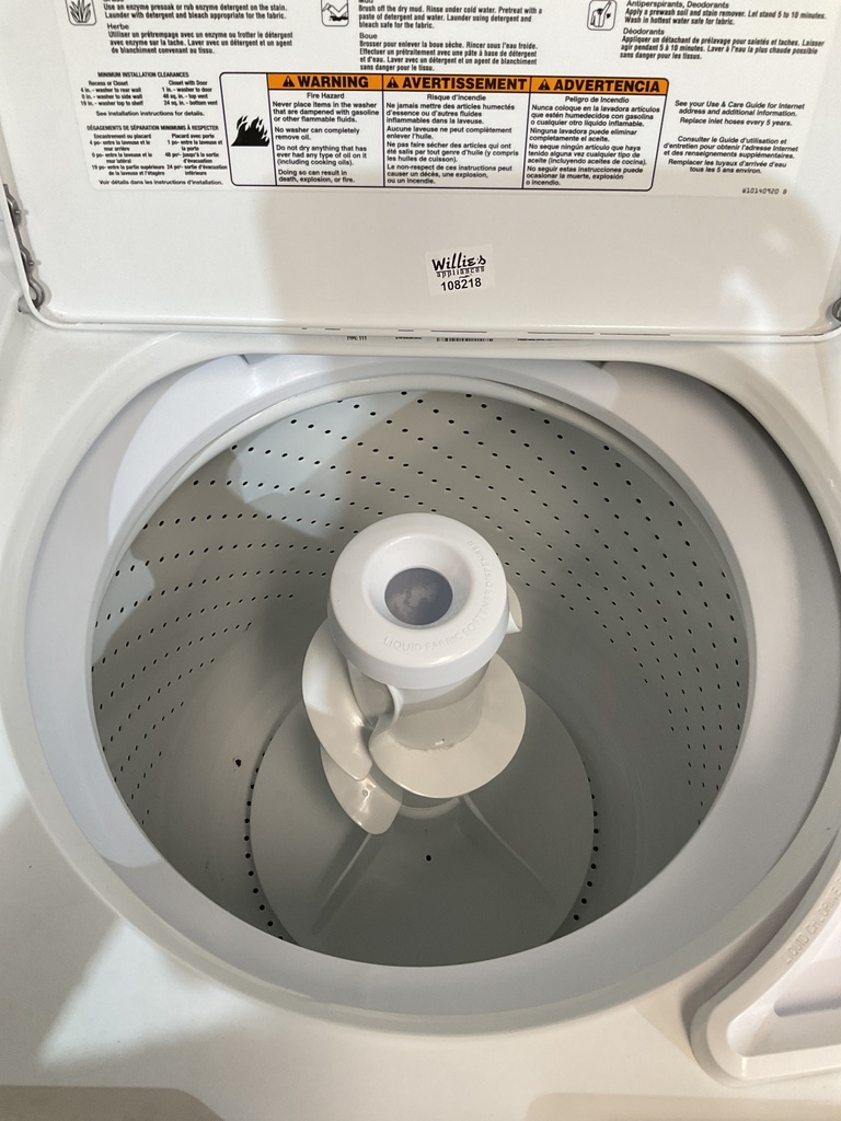 Whirlpool Washer Top-load 27inches (White) 