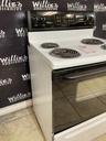 Frigidaire Electric Stove 30inches {no cord} (White/Black)