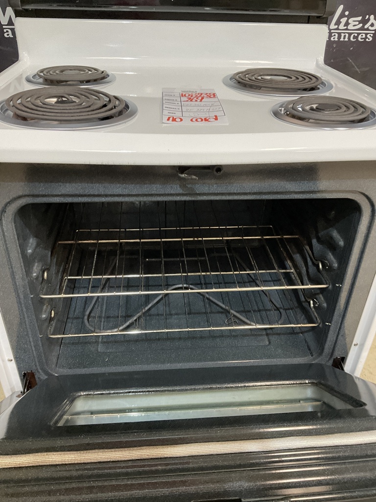 Frigidaire Electric Stove 30inches {no cord} (White/Black)