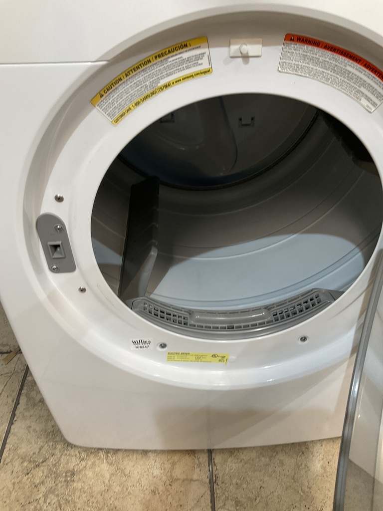 Samsung Electric Dryer 220volts (30 AMP) 27inches {3 prong} (White) 