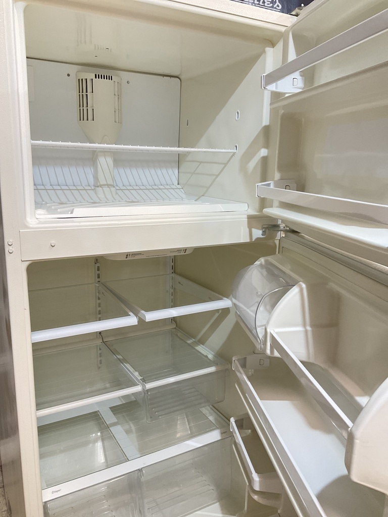 Whirlpool Refrigerator Top and Bottom 30x65 1/2” (Bisque) 